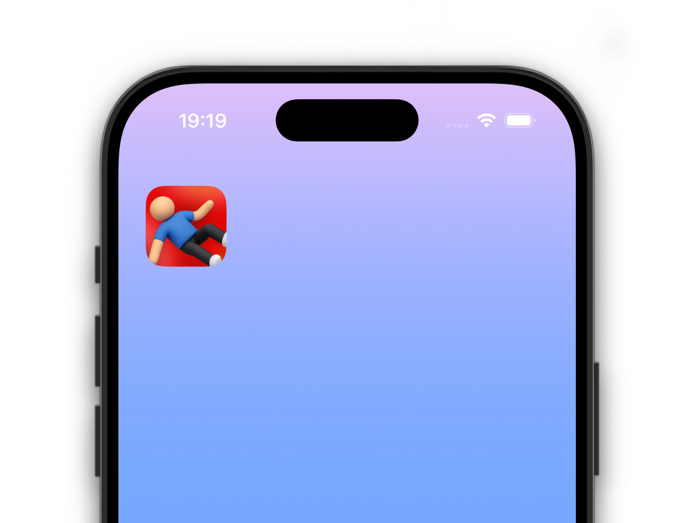 Screenshot of the VideoFails App on a Smartphone